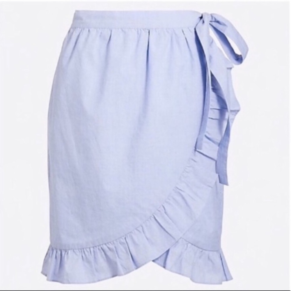 J. Crew wrap mini skirt NWOT